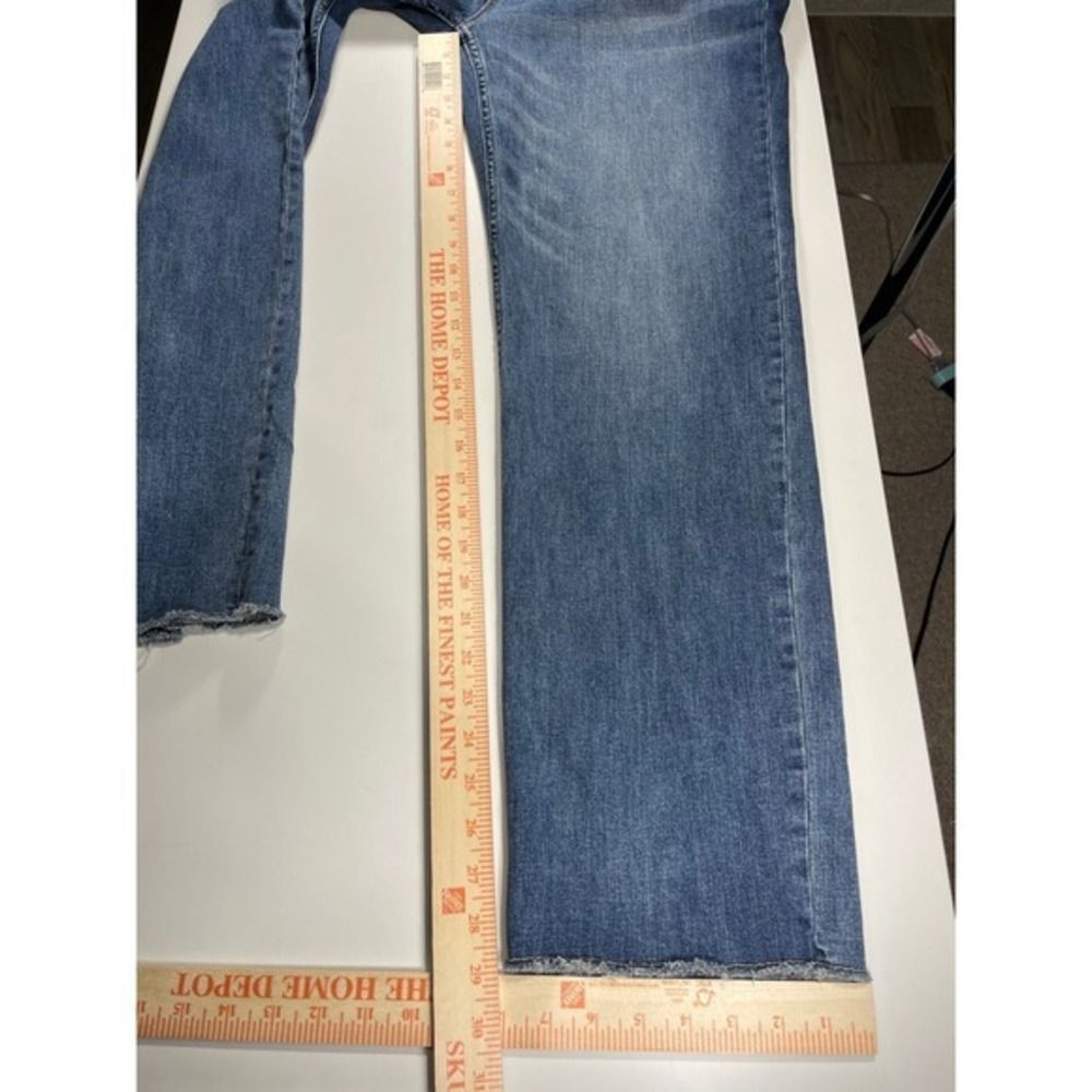 Carve Designs Denim Overalls W/ 8 Blue Organic Cotton Raw Hem LN/NWOT - Picture 9 of 16